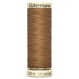 Gutermann Sew All Thread | 100m | Light Brown 887