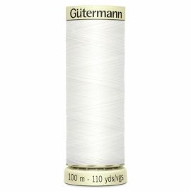 Gutermann Sew All Thread | 100m | White 800