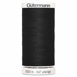 Gutermann Sew All Thread | 500m | Black 000