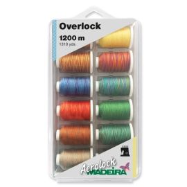 Madeira 8097 | Aerolock No.125 | 12 x 1200m | Variegated Colours