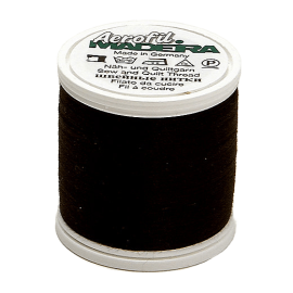 Madeira Aerofil Sewing Thread | 100m | No.120 | Black | 9124_9300