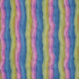 Rainbow Dreams Multi Watercolour Stripe Fabric