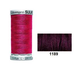 Gutermann Sulky Cotton | 200m | Dark Purple | 709751_1189