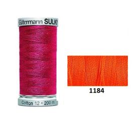 Gutermann Sulky Cotton | 200m | Orange Red | 709751_1184