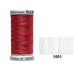 Gutermann Sulky Cotton | 300m | Bright White | 709743_1001