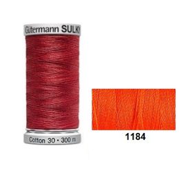 Gutermann Sulky Cotton | 300m | Orange Red | 709743_1184