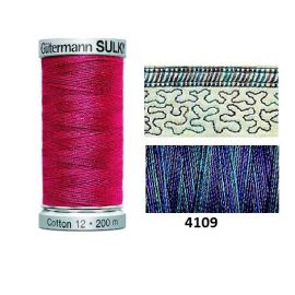 Gutermann Sulky Variegated Cotton | 200m | Jeweltones | 709751_4109