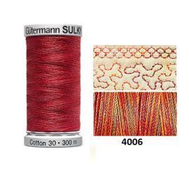 Gutermann Sulky Variegated Cotton | 300m | Autumn | 709743_4006