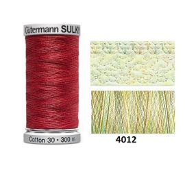 Gutermann Sulky Variegated Cotton | 300m | Baby Soft | 709743_4012