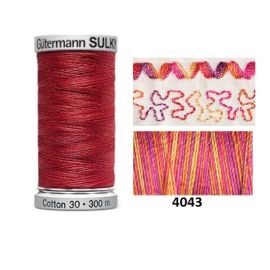 Gutermann Sulky Variegated Cotton | 300m | Tropical | 709743_4043